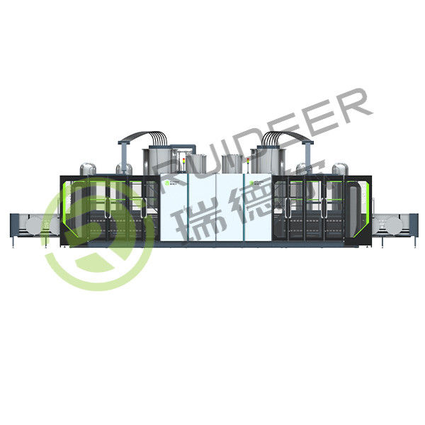 সিরামিক সাবস্ট্র্যাটের জন্য উন্নত সিভিডি লেপ মেশিন শক্তিশালী লেপ সংযুক্তি মোট শক্তি প্রায় 40/50/60/80KW