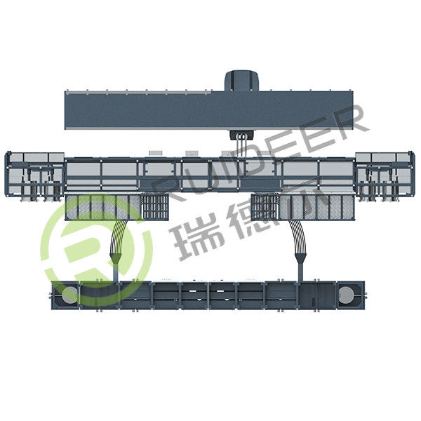 সিরামিক সাবস্ট্র্যাটের জন্য উন্নত সিভিডি লেপ মেশিন শক্তিশালী লেপ সংযুক্তি মোট শক্তি প্রায় 40/50/60/80KW