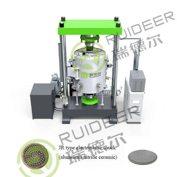ভ্যাকুয়াম হট প্রেস সিন্টারিং ফার্নেস জেআর টাইপ ইলেক্ট্রোস্ট্যাটিক চাক (অ্যালুমিনিয়াম নাইট্রেট সিরামিক)
